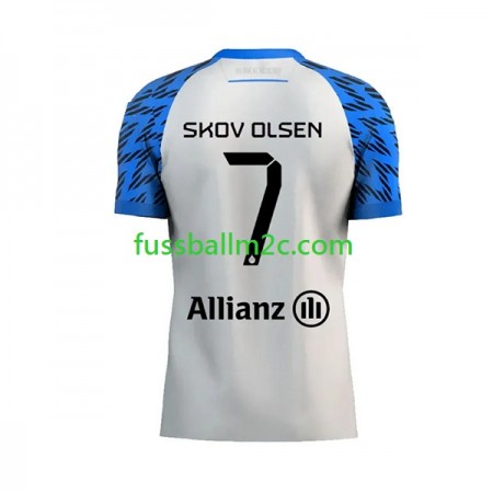 Fußballtrikots Club Brugge Andreas Skov Olsen 7 Auswärts Trikotsatz 2023-2024 Fußballtrikots Club Brugge Andreas Skov Olsen 7 Auswärts Trikotsatz 2023-2024